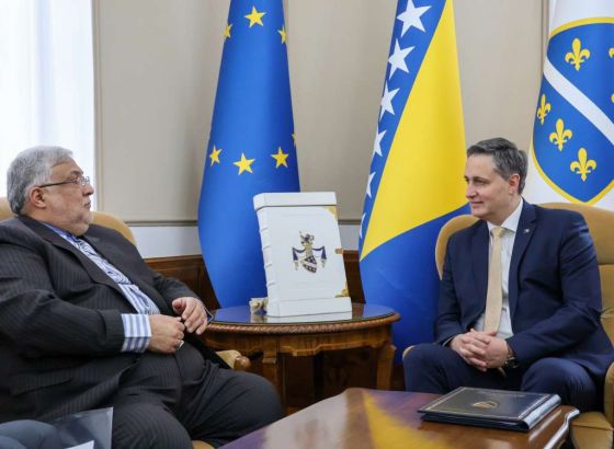 Bećirović i iranski ambasador Torkaman o rezoluciji o Srebrenici