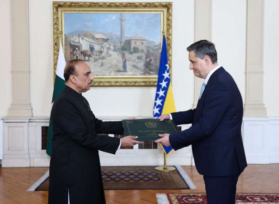 Bećirović primio akreditivno pismo novoimenovanog ambasadora IR Pakistan u BiH