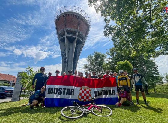Po dvanaesti put, Vukovar dočekao biciklističku karavanu prijateljstva