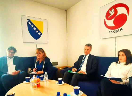 Delegacija njemačkog Saveznog ministarstva za rad i socijalna pitanja posjetila SSSBiH