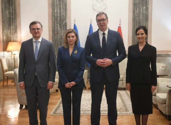 Vučić u posjet primio prvu damu Ukrajine Olenu Zelensku