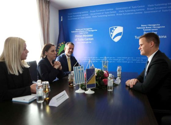 Halilagić primio ambasadoricu Grčke u BiH