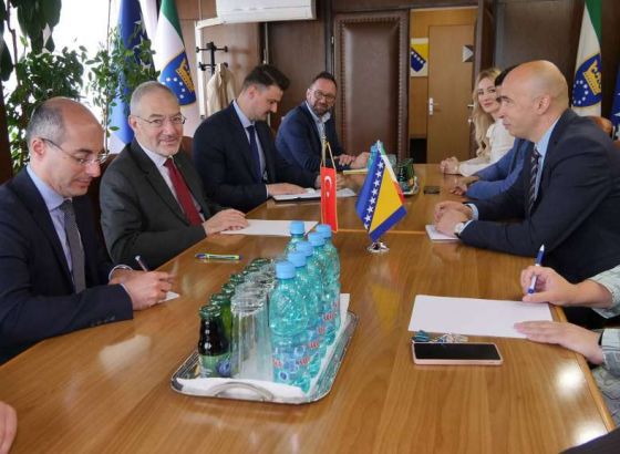 Ambasador Turske u posjeti ZDK - Kompanije i privredne asocijacije iz Turske namjeravaju učestvovati na ZEPS-u