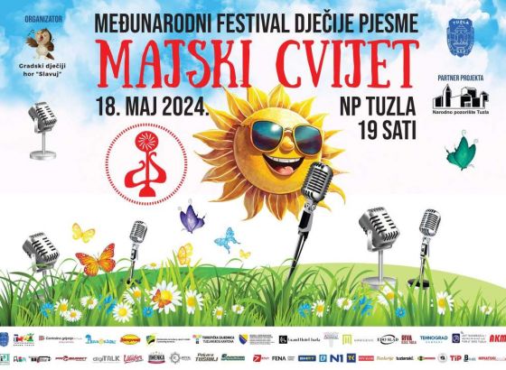 Majska čarolija u Tuzli - Za 'Majski cvijet' bit će izvedeno 12 takmičarskih kompozicija