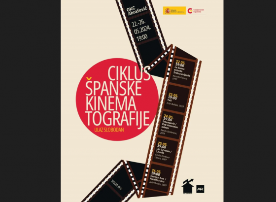 Ciklus španjolske kinematografije u OKC-u Abrašević