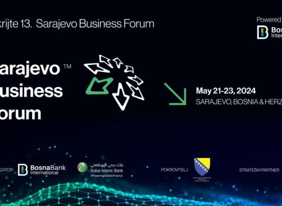 Sutra počinje 13. Sarajevo Business Forum