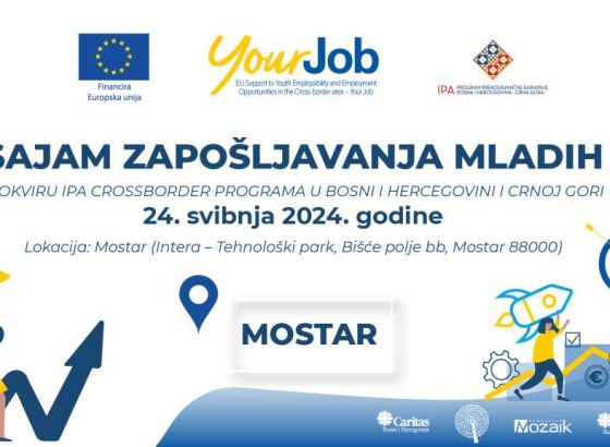 Sajam zapošljavanja mladih u petak u Mostaru