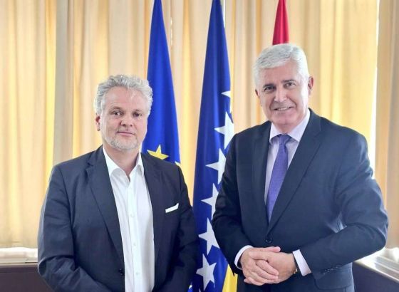 Čović sa Sattlerom o političkoj situaciji, europskim integracijama, funkcioniranju institucija BiH