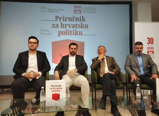 Professor emeritus Matko Marušić predstavio "Priručnik za hrvatsku politiku"