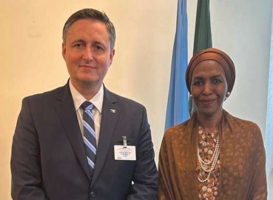 Bećirović razgovarao s ambasadoricom Fatimom Kyari Mohammed, šeficom misije Afričke unije u UN-u