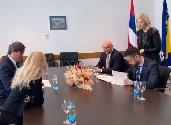 Amidžić i Šeldon potpisali sporazum o grantu u iznosu 8.000.000 eura