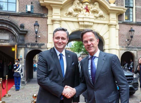 Bećirović i premijer Nizozemske Rutte ukazali na jačanje ekonomske saradnje zbog rasta trgovinske razmjene
