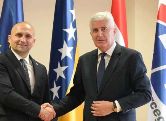Čović i Anušić razgovarali o suradnji na poticanju opće stabilnosti i napretka regije