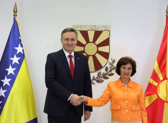 Bećirović-Siljanovska Davkova: Jačati veze Bosne i Hercegovine i Sjeverne Makedonije