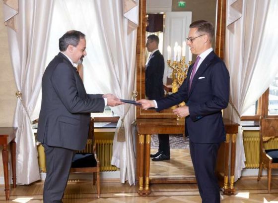 Ambasador BiH u Republici Finskoj Bojan Šošić predao akreditivna pisma 