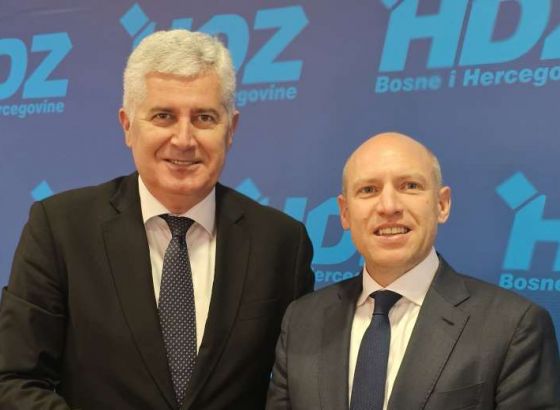 Čović i Pentz razgovarali o jačanju suradnje između Njemačke i BiH