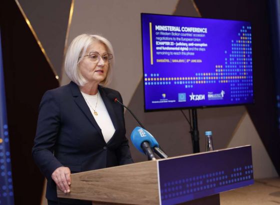 Predsjedateljica Krišto na otvaranju konferencije o temi pregovora o pristupanju EU-u – pravosuđe