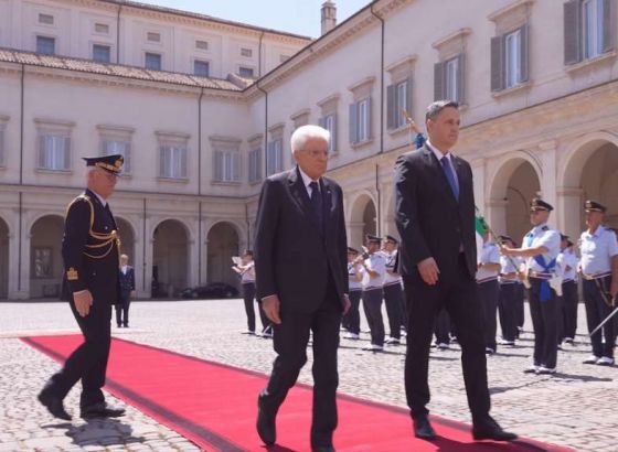 Predsjednik Italije dočekao Bećirovića uz najviše državne i vojne počasti