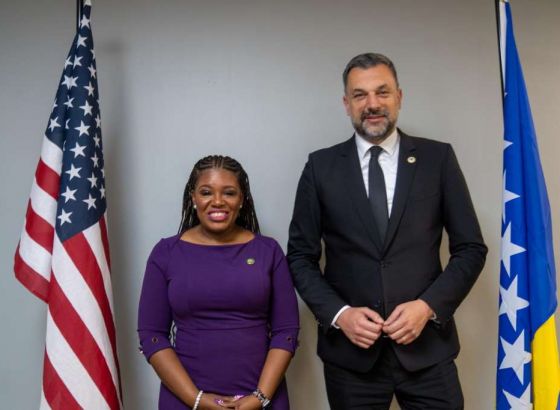 Ministar Konaković se sastao sa kongresmenkom Cori Bush