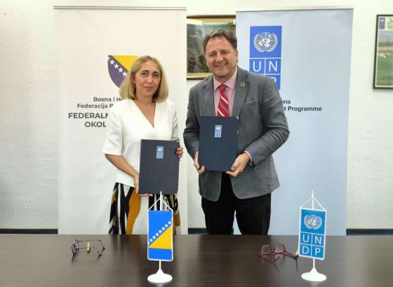 Pozder potpisala Sporazum s UNDP-em: Više od 1,1 milion KM za zelenu tranziciju
