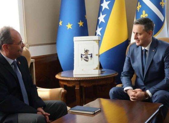 Bećirović primio Hunna: BiH i Švicarska razvijaju veoma dobre i prijateljske odnose