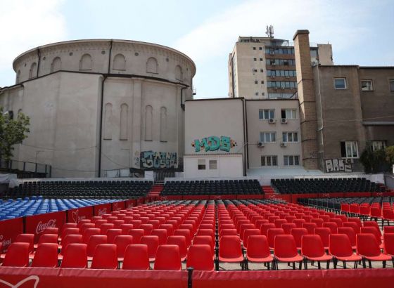 SFF - Postavljeno filmsko platno u Ljetnom kinu Coca-Cola