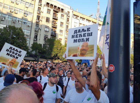 Svetlana Bojković na protestu protiv litijuma: Naše okupljanje je isključivo ekološko, vlast nam pripisuje državni udar