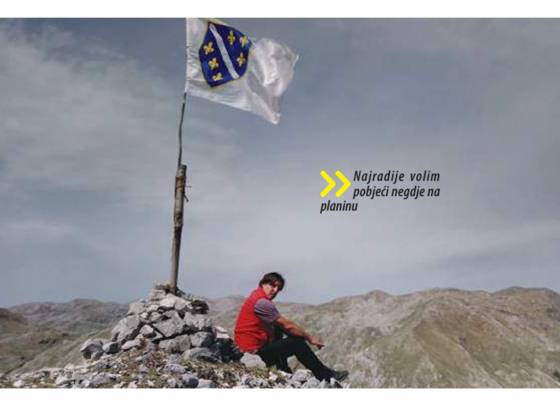 Iz arhive Starta, DŽENAN UŠČUPLIĆ: Sanjam rizične situacije na planinama, i fudbal mi nekada dođe u san ...
