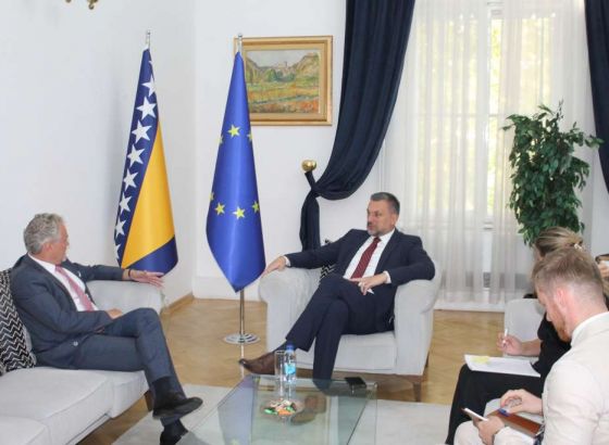 Konaković i Sattler o političkoj situaciji u BiH, evropskim integracijama i reformskim procesima
