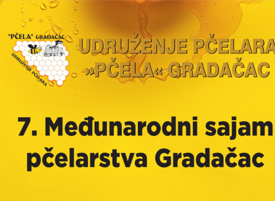Međunarodni sajam pčelarstva od 28. do 31. augusta u Gradačcu