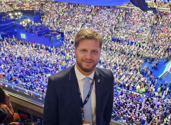 Čengić na Nacionalnoj konvenciji Demokratske stranke u Čikagu