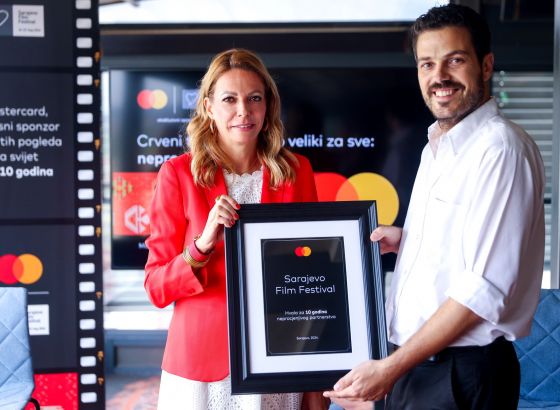Mastercard i Sarajevo Film Festival slave deceniju ponosnog partnerstva koje je obilježeno inkluzijom, inovacijama i inspiracijo