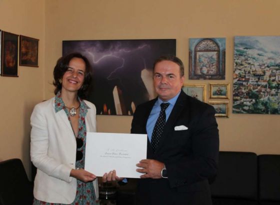 Ambasadorica Kraljevine Španije u BiH Maria Molina Álvarez Toledo predala kopije akreditivnih pisama