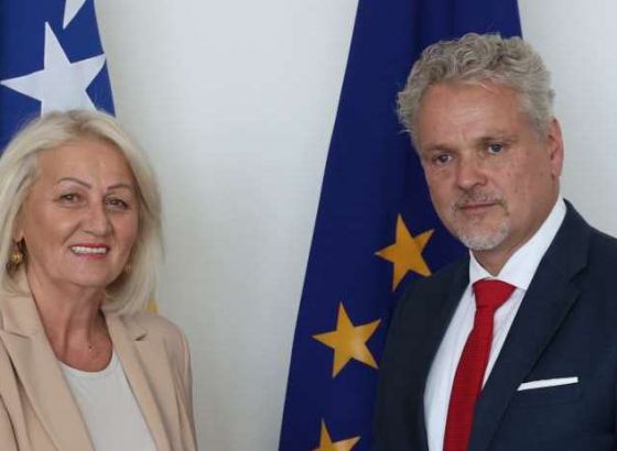 Krišto zahvalila Sattleru za odličnu suradnju i njegovu ulogu koju je imao na europskom putu BiH