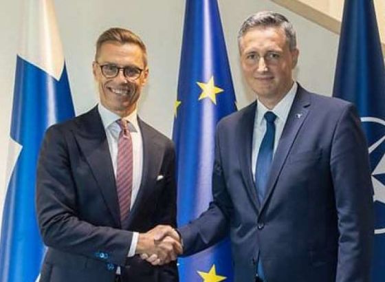 Bećirović i predsjednik Finske Stubb razgovarali o unapređenju bilateralne saradnje dviju zemalja