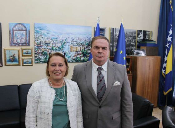 Ambasadorica Kraljevine Belgije u BiH predala kopije akreditivnih pisama