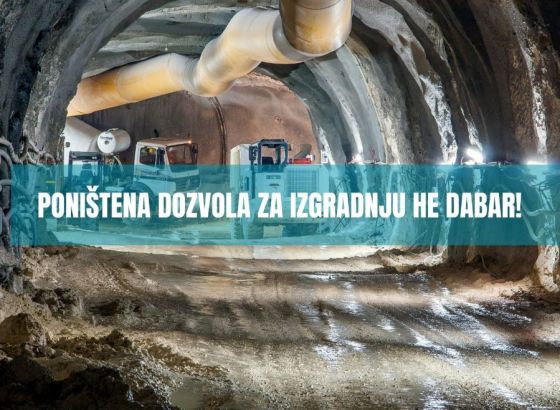 Poništeno odobrenje za izgradnju hidroelektrane Dabar: Okružni sud u Banjoj Luci donio presudu u korist Aarhus centra u BiH