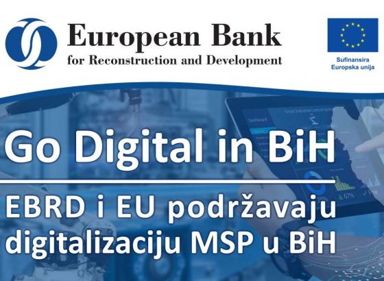 Program EBRD-a i EU 'Go Digital in BiH' potiče digitalnu transformaciju bh. preduzeća