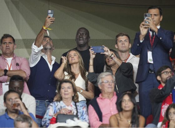 Michael Jordan gledao utakmicu Lige prvaka