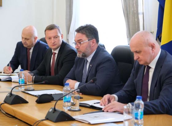 Ministri Košarac, Đokić i Lakić na sastanku s direktorom Sekretarijata Energetske zajednice
