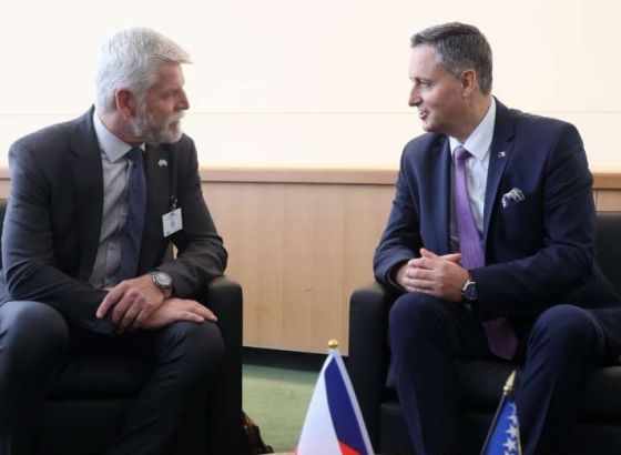 Bećirović-Pavel: Češka Republika čvrsto podržava evropske i evroatlantske integracije BiH
