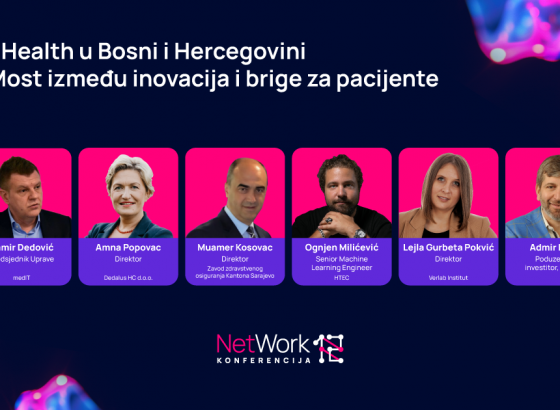 eHealth u BiH - most između inovacija i brige za pacijente na NetWork 12 konferenciji