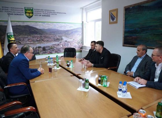 Nikšić u posjeti Goraždu: Podrška Federalne vlade projektima od značaja za građane (VIDEO)