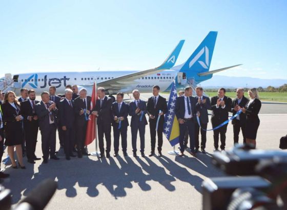 Aviokompanija AJet uspostavila liniju Istanbul - Tuzla