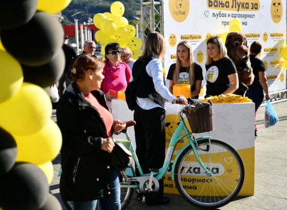 Na Trgu Krajine održano Dogs Trust druženje “Banja Luka za ljubav i odgovornost prema psima”