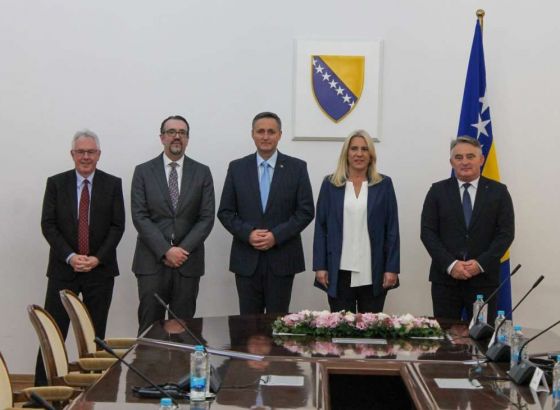 Članovi Predsjedništva BiH primili zamjenika pomoćnika državnog sekretara SAD-a za zapadni Balkan