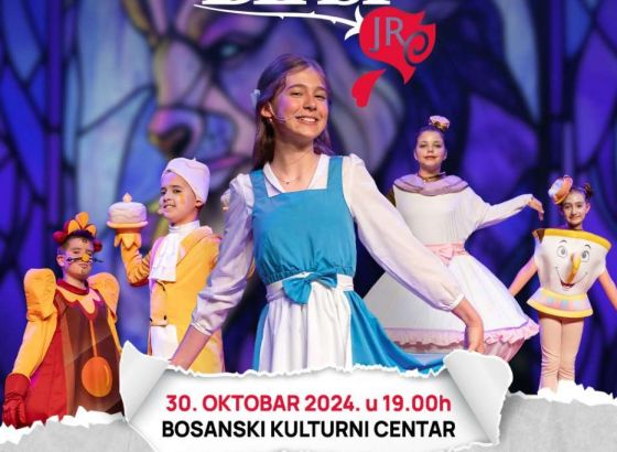Diznijev mjuzikl 'Beauty and the Beast JR' premijerno 30. oktobra u BKC-u