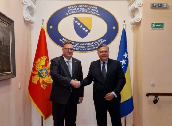 Brkić održao bilateralni sastanak s državnim tajnikom Ministarstva vanjskih poslova Crne Gore