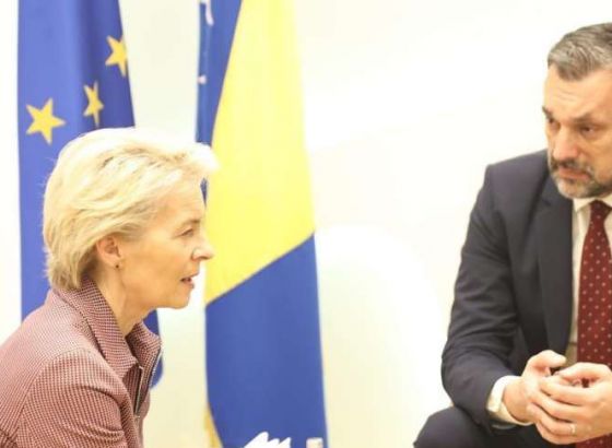Konaković dočekao Von der Leyen na sarajevskom aerodromu