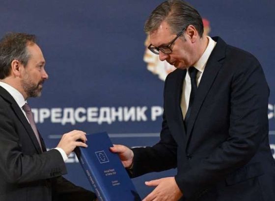 Vučiću uručeno godišnje izvješće Europske komisije o Srbiji